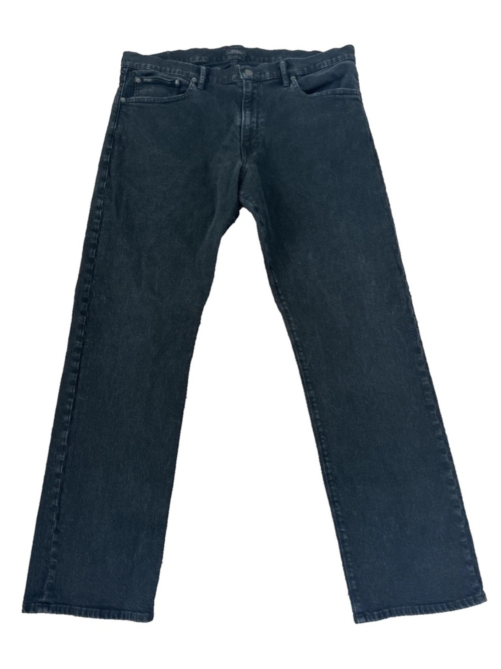 Polo Ralph Lauren Men's The Classic Fit Straight Black Jeans Preppy Size 36x32